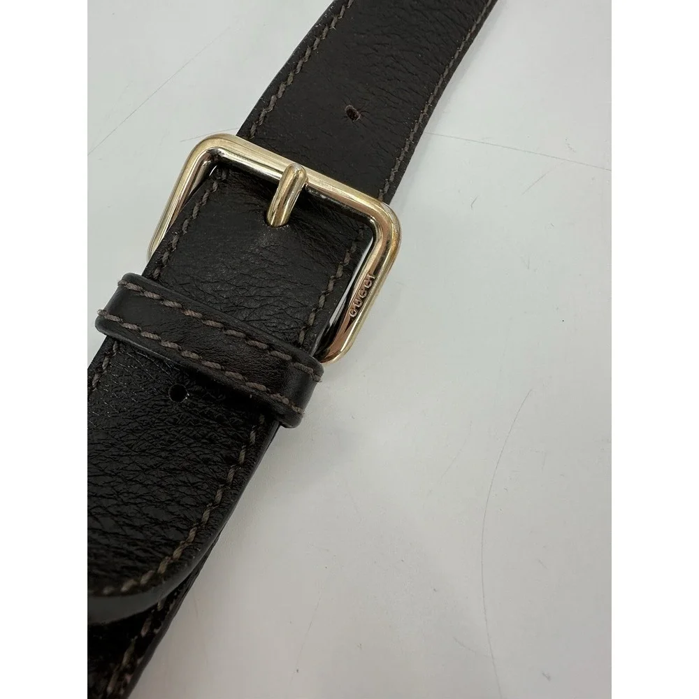 GUCCI Messenger Bag Brown Model Number: 201446‎
